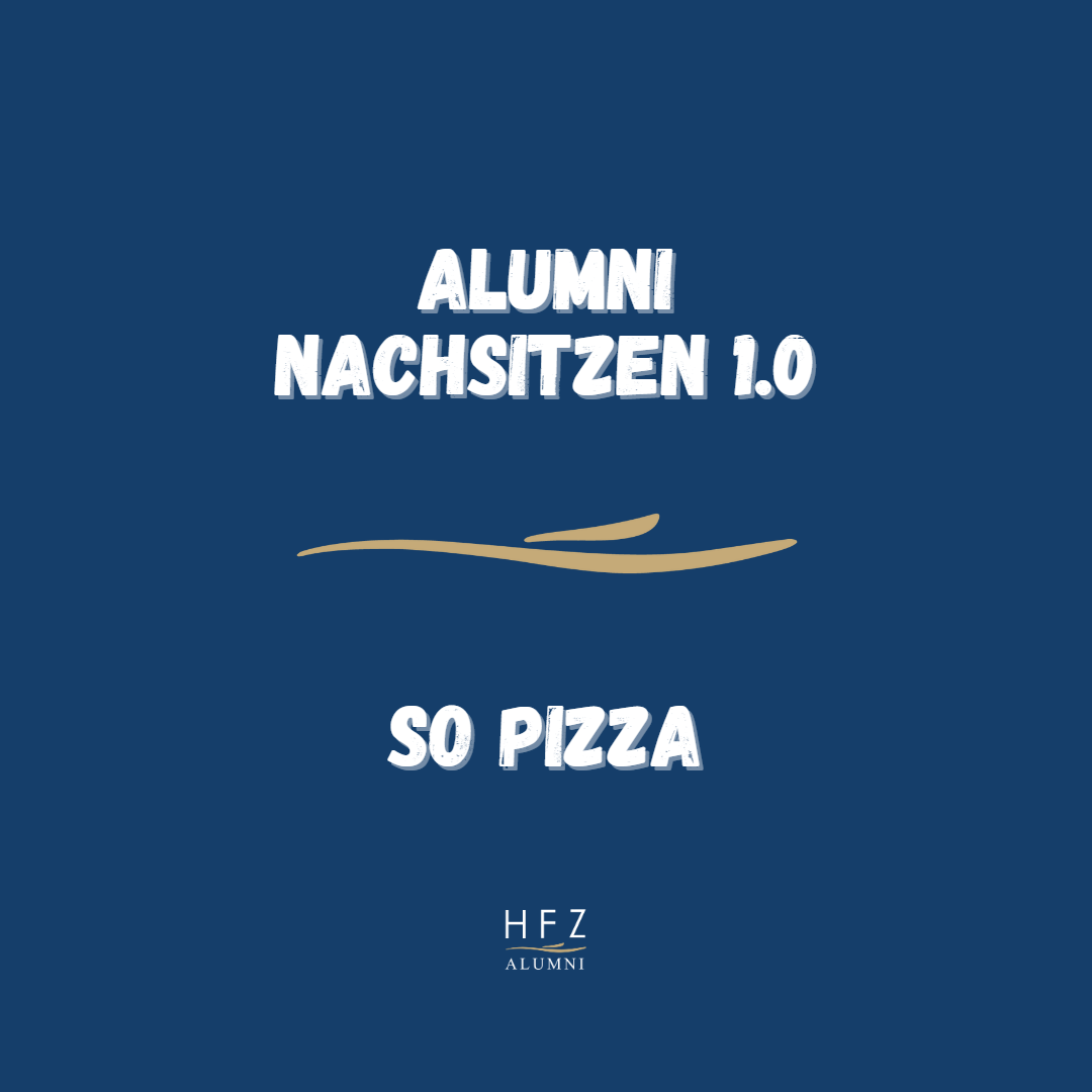 Alumni Nachsitzen 1.9 - SO Pizza